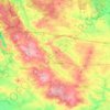 Mappa topografica 39365, altitudine, rilievo