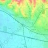 Mappa topografica Trofarello, altitudine, rilievo