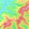 Mappa topografica 66292, altitudine, rilievo
