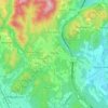 Mappa topografica Invorio, altitudine, rilievo