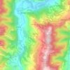 Mappa topografica Levice, altitudine, rilievo