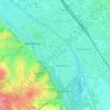 Mappa topografica 96047, altitudine, rilievo