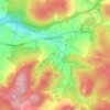 Mappa topografica Alsfeld-Eifa, altitudine, rilievo