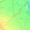 Mappa topografica Villanova sull'Arda, altitudine, rilievo