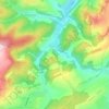 Mappa topografica Gehrweiler, altitudine, rilievo