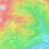 Mappa topografica Ossimo, altitudine, rilievo