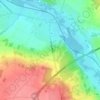 Mappa topografica Saint-Germain-sur-Morin, altitudine, rilievo