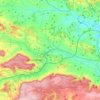 Mappa topografica 99752, altitudine, rilievo