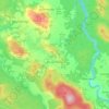 Mappa topografica Gornje Primišlje, altitudine, rilievo