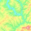 Mappa topografica Степно-Чумышский сельсовет, altitudine, rilievo