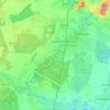 Mappa topografica Таицкое городское поселение, altitudine, rilievo