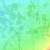 Mappa topografica Birch Run Township, altitudine, rilievo