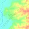 Mappa topografica Cosby, altitudine, rilievo