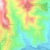 Mappa topografica Minori, altitudine, rilievo