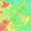 Mappa topografica Академический район, altitudine, rilievo