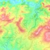 Mappa topografica Aragona, altitudine, rilievo