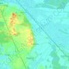 Mappa topografica Brädikow, altitudine, rilievo