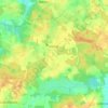 Mappa topografica Holste, altitudine, rilievo