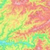 Mappa topografica Bröl, altitudine, rilievo
