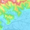 Mappa topografica Monte San Biagio, altitudine, rilievo