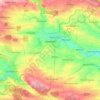 Mappa topografica Ebeleben, altitudine, rilievo