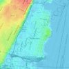Mappa topografica Hoboken, altitudine, rilievo