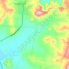Mappa topografica Hodgson Vale, altitudine, rilievo