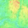 Mappa topografica Williamstown Township, altitudine, rilievo