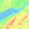 Mappa topografica Terrenceville, altitudine, rilievo