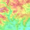 Mappa topografica 89561, altitudine, rilievo