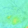 Mappa topografica Begijnendijk, altitudine, rilievo