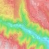 Mappa topografica Pedemonte, altitudine, rilievo