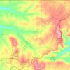 Mappa topografica Garfield, altitudine, rilievo
