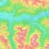 Mappa topografica San Candido, altitudine, rilievo