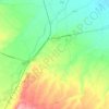 Mappa topografica Ordona, altitudine, rilievo