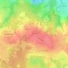 Mappa topografica Буньково, altitudine, rilievo