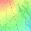 Mappa topografica Bosconero, altitudine, rilievo