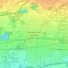 Mappa topografica Cernusco sul Naviglio, altitudine, rilievo