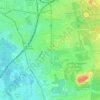 Mappa topografica Lößnig, altitudine, rilievo