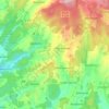 Mappa topografica 63688, altitudine, rilievo