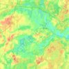 Mappa topografica 19412, altitudine, rilievo