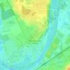 Mappa topografica Carrières-sous-Poissy, altitudine, rilievo