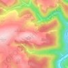 Mappa topografica Wildenspring, altitudine, rilievo