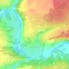 Mappa topografica Семёновское, altitudine, rilievo