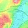 Mappa topografica Morriston, altitudine, rilievo