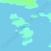 Mappa topografica остров Гирвас, altitudine, rilievo