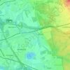 Mappa topografica 51109, altitudine, rilievo