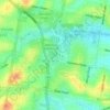 Mappa topografica Chermside, altitudine, rilievo