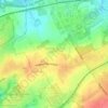 Mappa topografica Sevinghausen, altitudine, rilievo