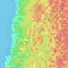 Mappa topografica Concession, altitudine, rilievo